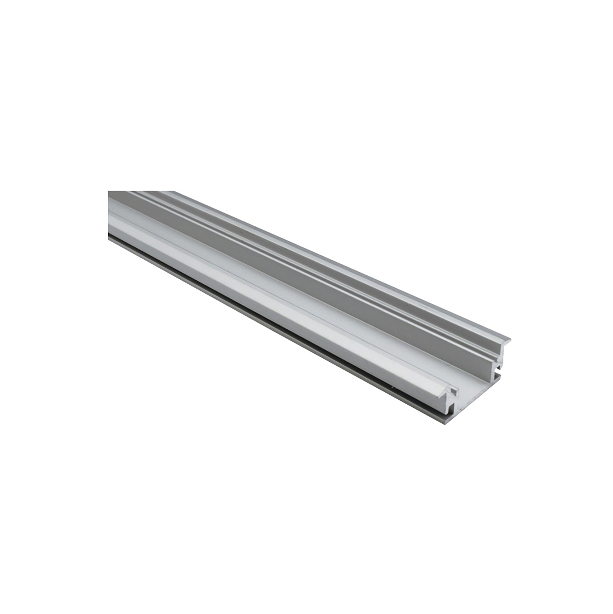 DA900030  2m Anodized Silver Aluminum Profile 27 x 11mm